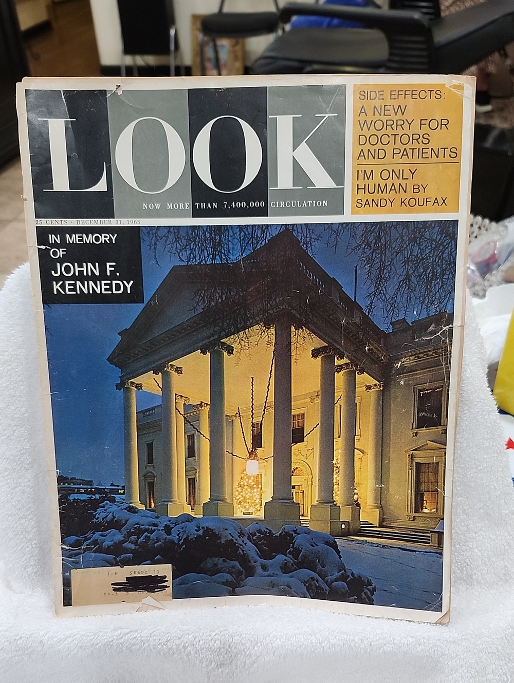 LOOK Magazine December 1963 Cover - John F. Kennedy Memorial